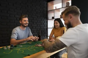 topless poker dealer